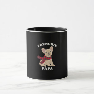 family matching christmas french bulldog gift mug