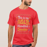 Family Matching Group Happy Challah Days Ugly Hanu T-Shirt<br><div class="desc">CHECK OUR BRAND FOR MATCHING DESIGNS - Funny Graphic Hannukah,  Channukah,  Chanukkah,  Jewish Christmas for Kid,  Boy,  Girl,  Grandma,  Grandpa,  Teacher,  Fathers,  Mothers,  Aunt,  Uncle,  Brother,  Sister,  Son,  Daughter</div>