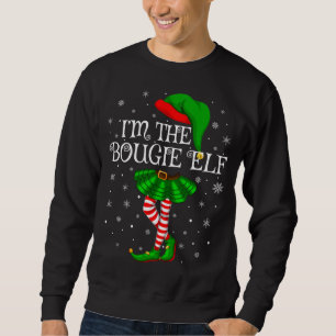 Family Matching I'm The Bougie Elf Christmas Sweatshirt