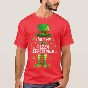 Family Matching I'm The Pizza Leprechaun St Patric T-Shirt