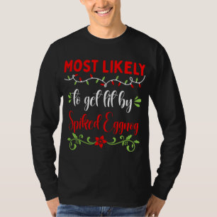 Family Matching Pjs Most Likely To Break An Orname T-Shirt