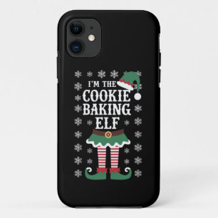 Family Matching The Cookie Baking Elf Christmas Case-Mate iPhone Case