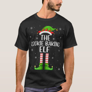 Family Matching The Cookie Baking Elf Christmas T-Shirt