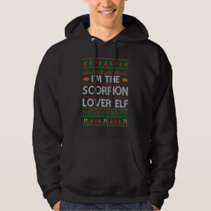 Family Matching Ugly I'm The Scorpion Elf Christma Hoodie