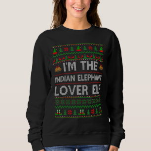 Family Matching Ugly The Indian Elephant Elf Chris Sweatshirt