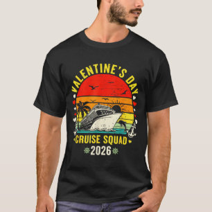 Family Matching Valentines Day For Couples Cruise T-Shirt