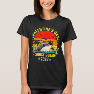 Family Matching Valentines Day For Couples Cruise T-Shirt