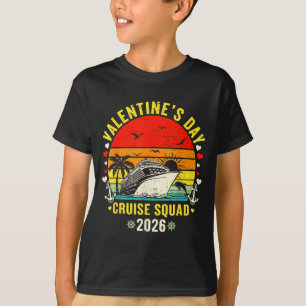 Family Matching Valentines Day For Couples Cruise T-Shirt