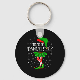 Family Matching Women Girls I'm The Dancer Elf Chr Key Ring