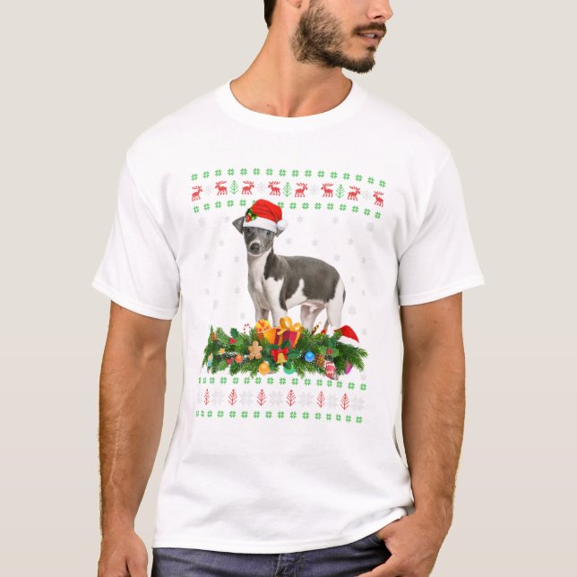 Family Matching Xmas Lighting T-Shirt (Front)