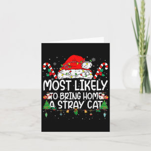 Family Matching Xmas Most Likely To Bring Home A S Card