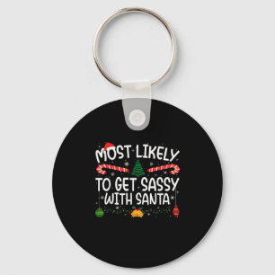 Family Matching Xmas Most Likely To Get Sy With Sa Key Ring