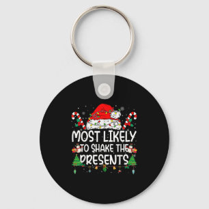 Family Matching Xmas Most Likely To Shake The  Key Ring