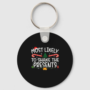 Family Matching Xmas Most Likely To Shake The  Key Ring