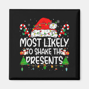 Family Matching Xmas Most Likely To Shake The Magnet