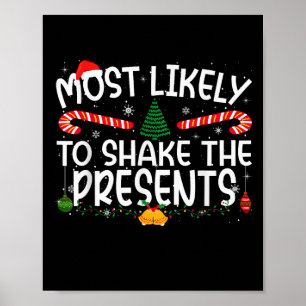 Family Matching Xmas Most Likely To Shake The Poster