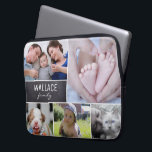 "Family Memories" Custom Photo Laptop Case with Ch<br><div class="desc">Keep your cherished memories close while protecting your laptop with our "Family Memories" Custom Photo Laptop Case. This uniquely designed case allows you to personalise it with photos of your family, children, babies, pets, grandparents, and more, creating a collage of love and memories. The case features a distinctive chalkboard background...</div>