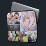 "Family Memories" Custom Photo Laptop Case with Ch<br><div class="desc">Keep your cherished memories close while protecting your laptop with our "Family Memories" Custom Photo Laptop Case. This uniquely designed case allows you to personalise it with photos of your family, children, babies, pets, grandparents, and more, creating a collage of love and memories. The case features a distinctive chalkboard background...</div>