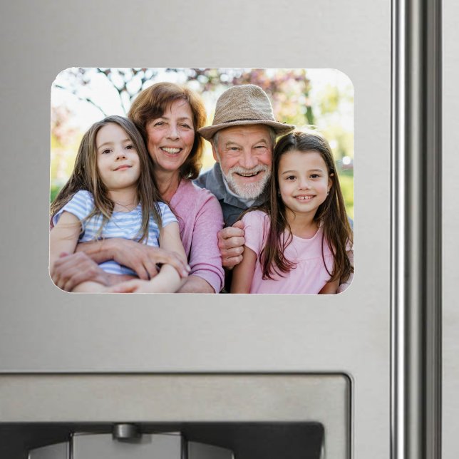 Family Memories Personalized Grandparent Photo Magnet (Family Memories Personalized Grandparent Photo Magnet)