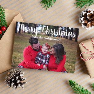 Family Merry Christmas Holiday Card