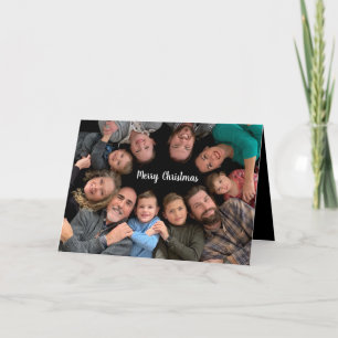 Family Merry Christmas Holiday Photo