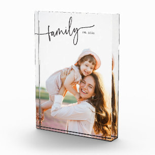 Family Modern Photo Block