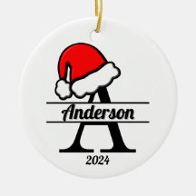 Family Monogram A | Double Sided