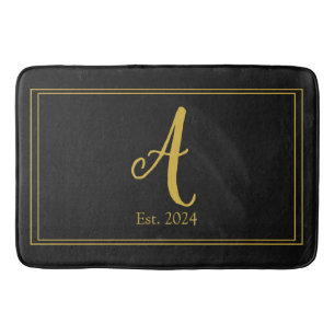 Family Monogram  Bath Mat