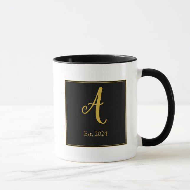 Family Monogram  Mug (Right)