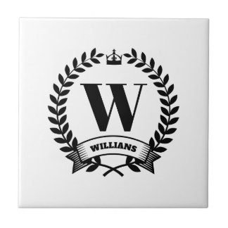 Family Monogram Tile