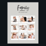 family multi photo photograph print<br><div class="desc">family multi photo photograph print. Ideal Christmas,  birthday or anniversary gift. Change the colour to customise.</div>