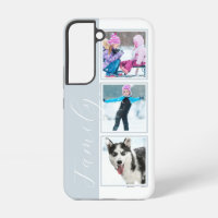 Family Multi Photo Strip in Powder Blue