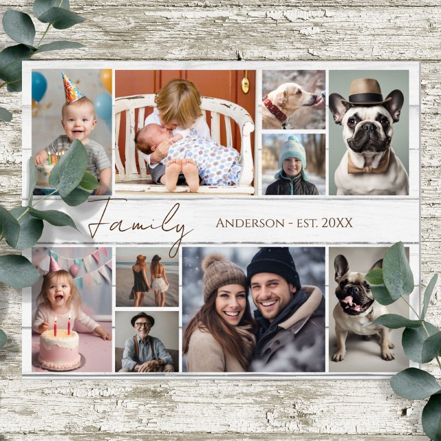 Family Name 10 Multiple Photo  Poster (Creator Uploaded)