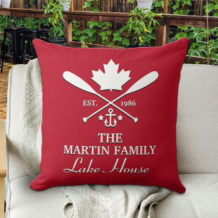 Family Name   Canadian Maple Leaf Custom Cushion