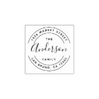 Family Name | Create Your Own Round Return Address