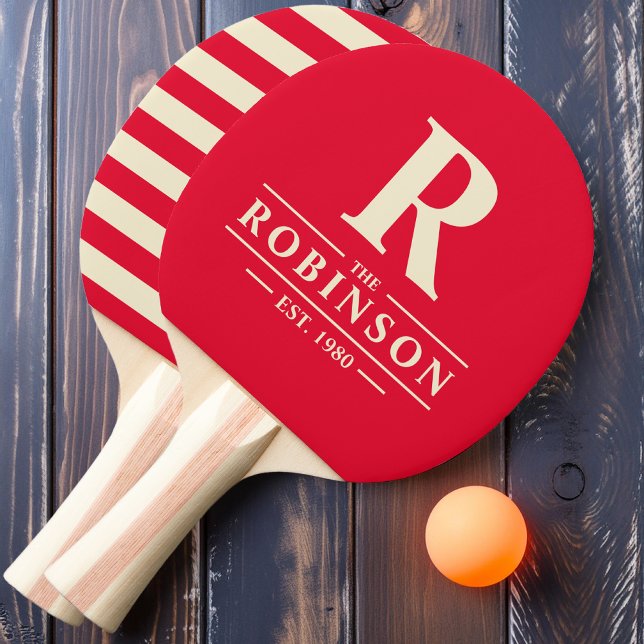 Family Name & Initial Polo Cherry Picking Pink Ping Pong Paddle (Creator Uploaded)