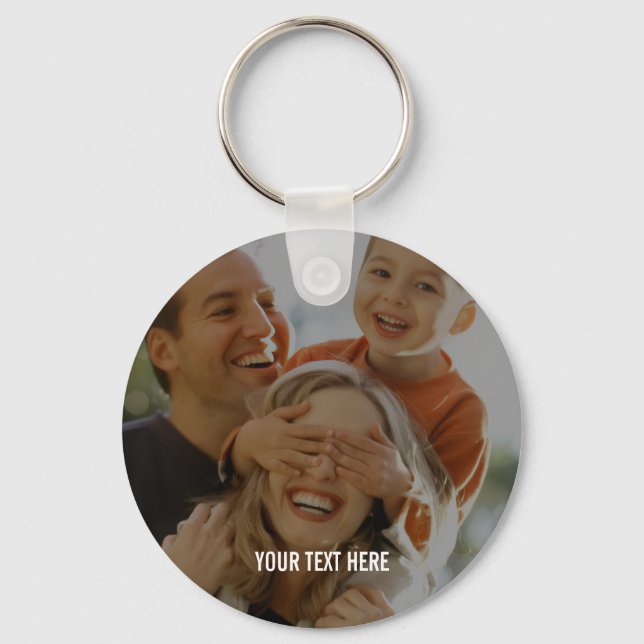 Family Name KeepKeychain Key Ring (Front)