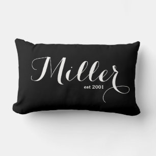 Family Name Lumbar Pillow - Miller