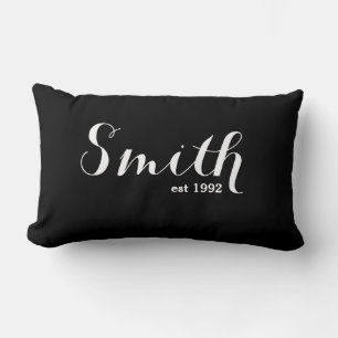 Family Name Lumbar Pillow - Smith