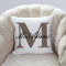 Family Name Monogram | Throw Pillow