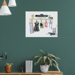 Family Name Personalised Mudroom Keepsake Print