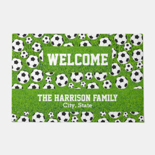 Family name & Soccer Doormat