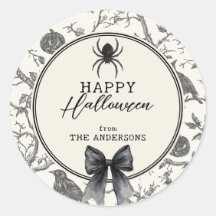 Family Name Vintage Gothic Halloween