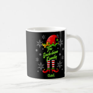 Family Name Year Reunion Matching Christmas Elf T  Coffee Mug