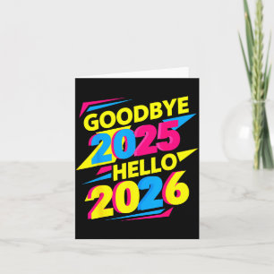 Family New Year Shirts Matching 2025, Funny Nye He Thank You Card