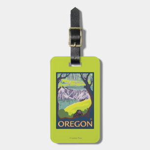 Family of Beavers Luggage Tag