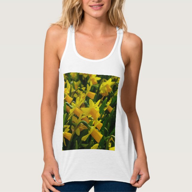 Family Of Daffodils Singlet (Front)