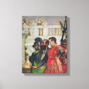 Family of Darius before Alexander the Great Canvas Print