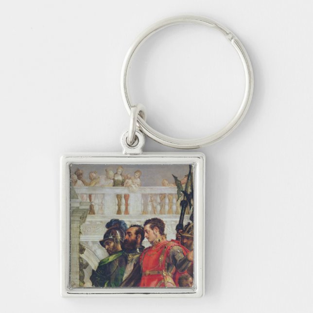 Family of Darius before Alexander the Great Key Ring (Front)