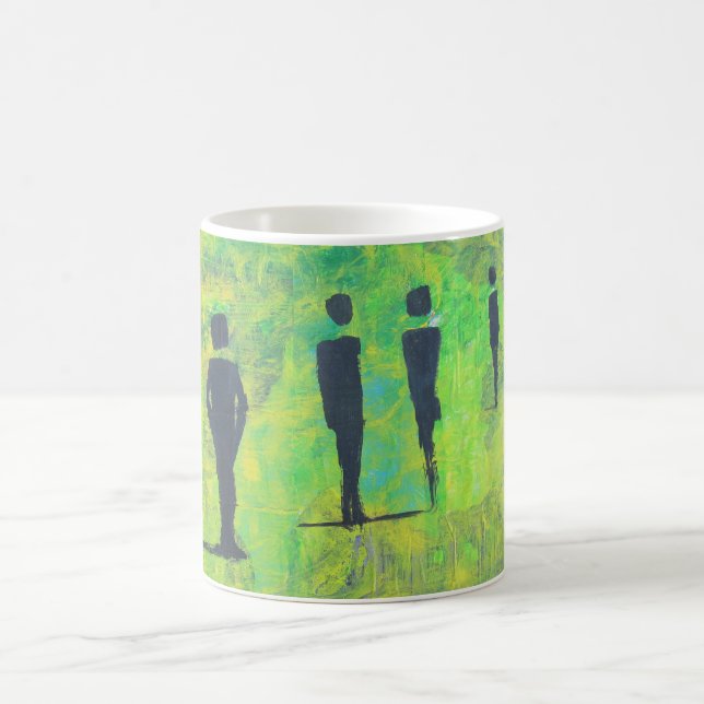 Family of Four on Your Coffee Mug (Center)